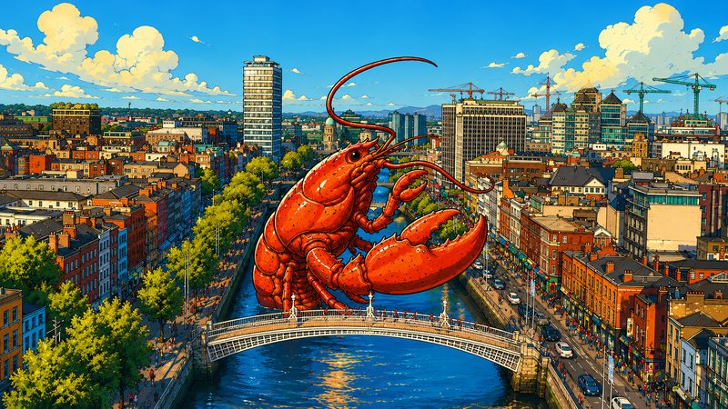 ClawCon Dublin cover art
